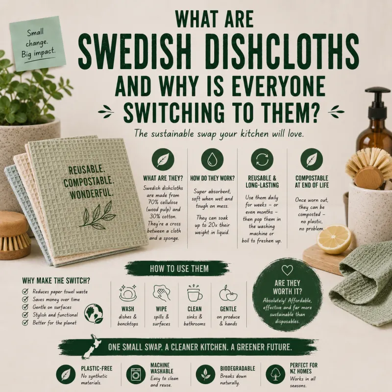 What Are Swedish Dishcloths and Why Is Everyone Switching to Them?